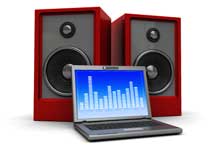 Speakers sound